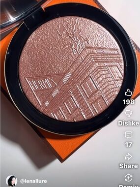 NIB HERMES OR ROSE LIMITED EDITION No Longer Sold BRAND NEW !